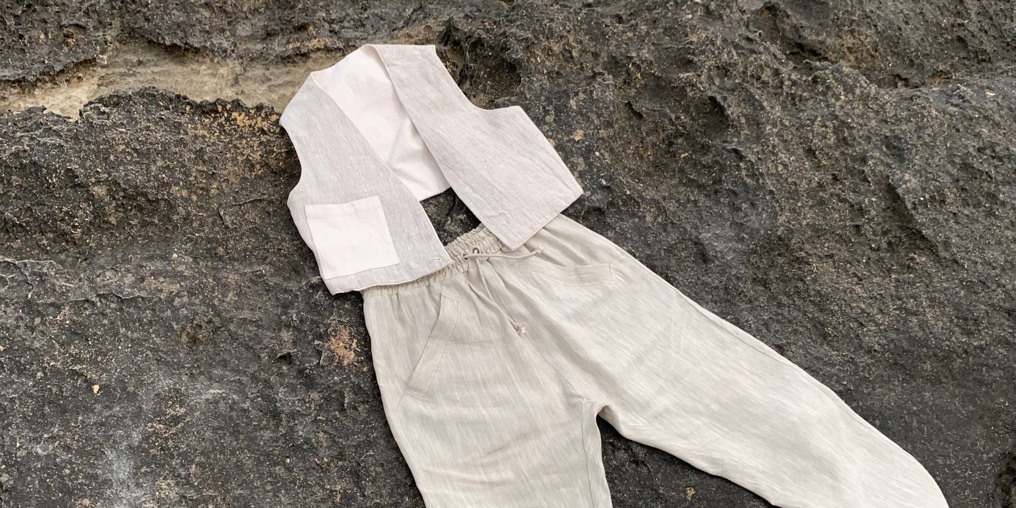 Magata SS 24 linen unisex suit