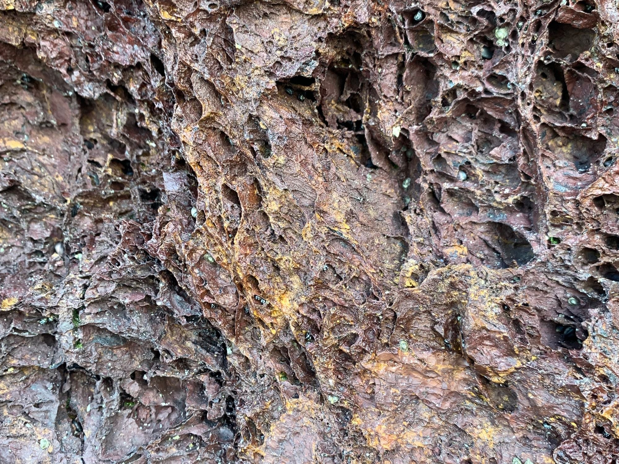 Magata volcanic texture los andes peru